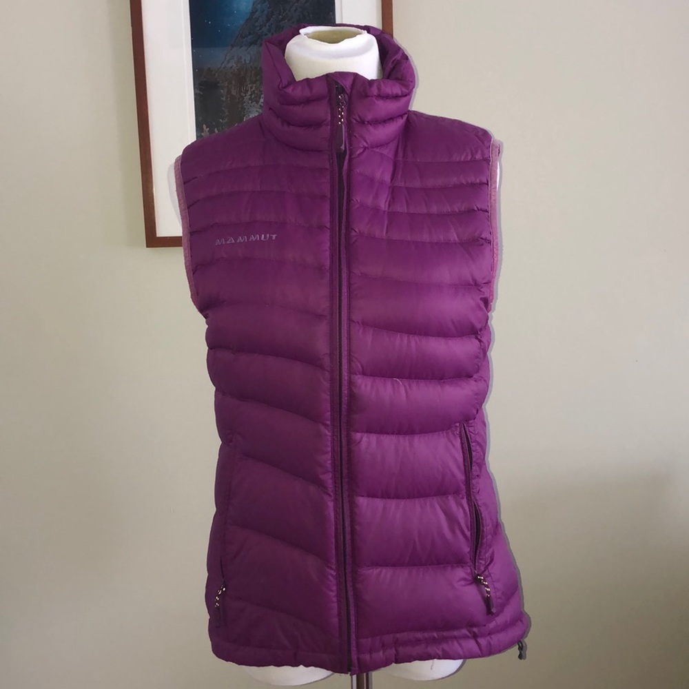 Mammut purple lightweight vest